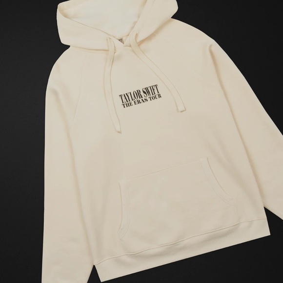 NWT OFFICIAL ERAS TOUR MERCH BEIGE HOODIE - Picture 5 of 8